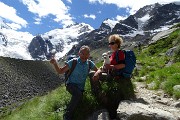 CAPANNA BOVAL AL GHIACCIAIO DEL MORTERATSCH il 18 luglio 2016 - FOTOGALLERY